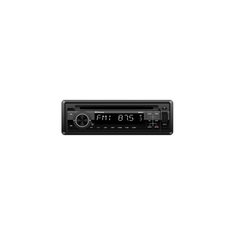 AUTORADIO CON LETTORE CD-USB-SD-MP3-E BLUETOOTH