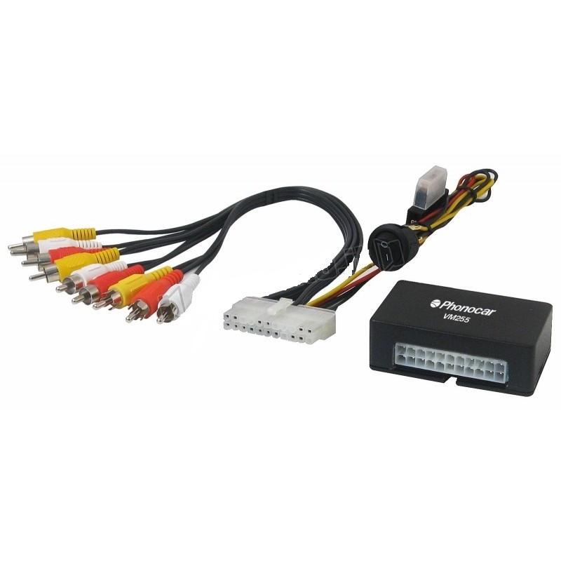COMMUTATORE PER INGRESSI AUDIO/VIDEO PHONOCAR...
