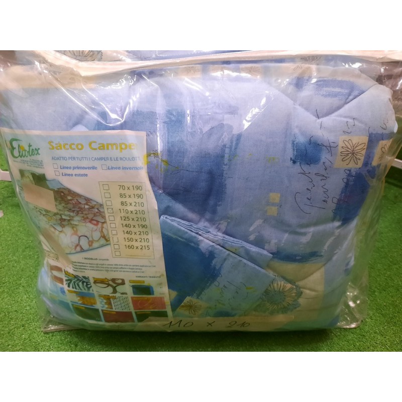 SACCO CAMPER PESANTE LISA 110X210