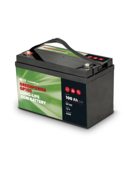 BATTERIA GREEN POWER 12V 100 AH DIMENSIONI 330X171X220H NDS