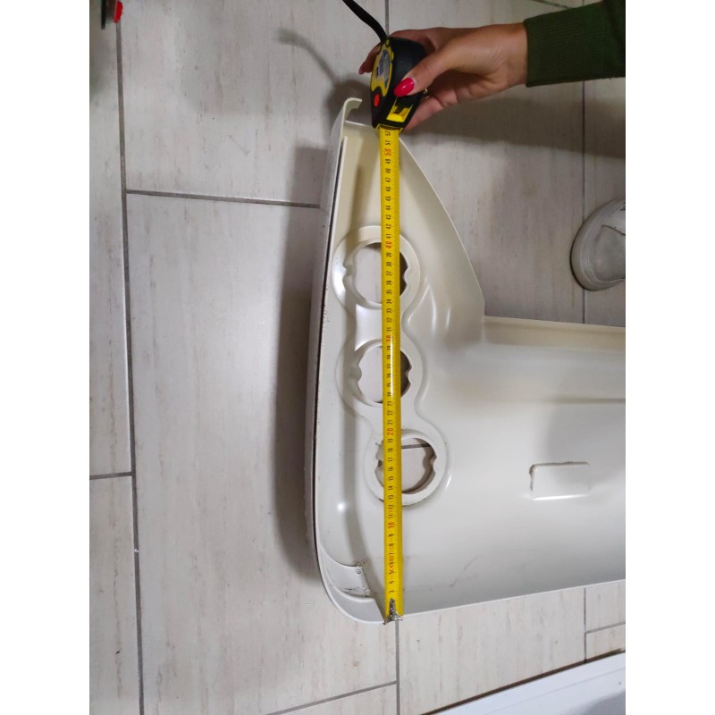 PARAURTI POSTERIORE RIMOR FORD/MB COLORE BIANCO...