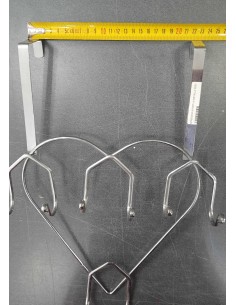 APPENDINO 4 POSTI IN METALLO PER PORTA 2