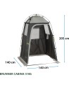 TENDA CUCINOTTO CABINA II MISURA 140 X 140 X 205 H