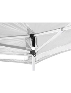 GAZEBO PIEGHEVOLE RAPIDO 3X3COLORE BIANCO 2