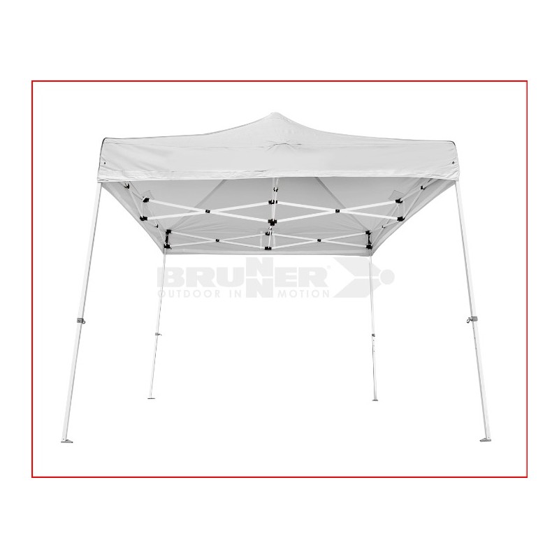 GAZEBO PIEGHEVOLE RAPIDO 3X3COLORE BIANCO
