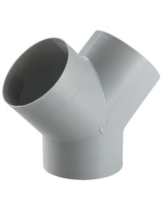 RACCORDO A Y GRIGIO PER VENTILAZIONE TRUMA