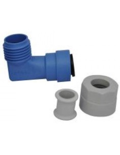 RACCORDO BOILER BLU 12MM ATTACCO JOHN GUEST