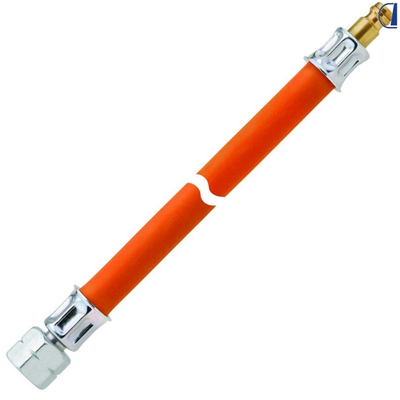 RACCORDO FLESSIBILE GAS 400CM CON INNESTO RAPIDO