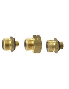 KIT 3 RACCORDI PER REGOLATORI GAS ITALIANO /UE