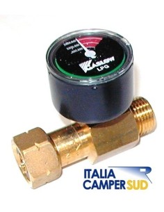 INDICATORE LIVELLO BOMBOLE OTTONATO