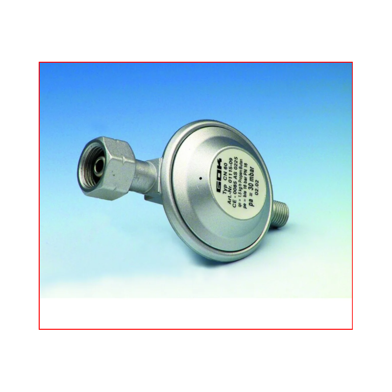 REGOLATORE PER BOMBOLA GAS 30 MBAR 1,5 KG...