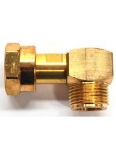 RACCORDO 90 GRADI PER REGOLATORI EN 12864/D