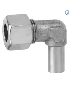 RACCORDO A GOMITO 8 MM PER TUBO DA 8 MM