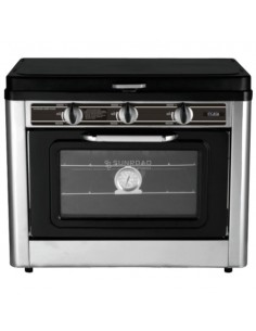 COMBINATO 2 FUOCHI  E FORNO IN ACCIAIO INOX COMPLETO DI... 2