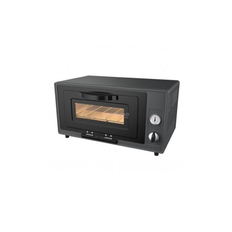 FORNO PORTATILE A GAS SMALTATO NERO