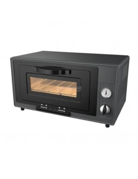 FORNO PORTATILE A GAS SMALTATO NERO