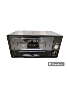 FORNO PORTATILE A GAS SMALTATO NERO 2