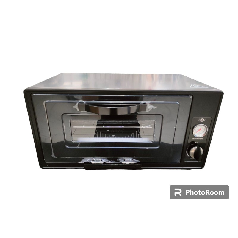 FORNO PORTATILE A GAS SMALTATO NERO