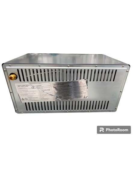 FORNO PORTATILE A GAS SMALTATO NERO