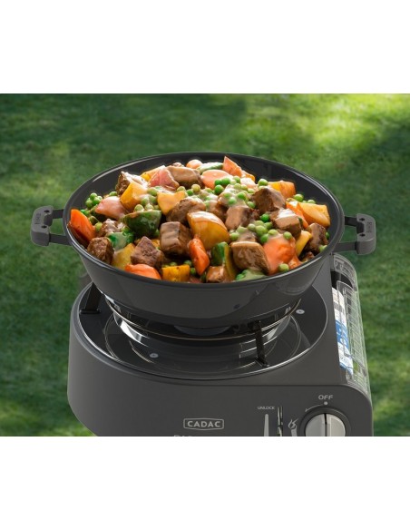 BARBEQUE CADAC SAFARI CHEF 30 COMPACT CON GRIGLIE  E COPERCHIO