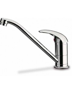 MISCELATORE MONOCOMANDO CON CANNA 22 CM CROMO SENZA...