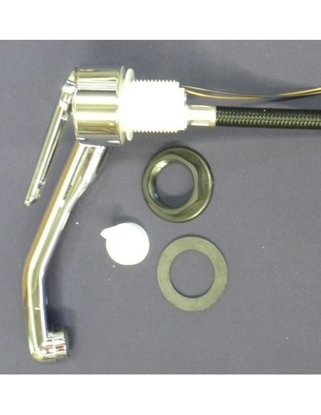 RUBINETTO AUTOMATICO FLORENZ CROMATO IN PLASTICA DIAMETRO 33 MM