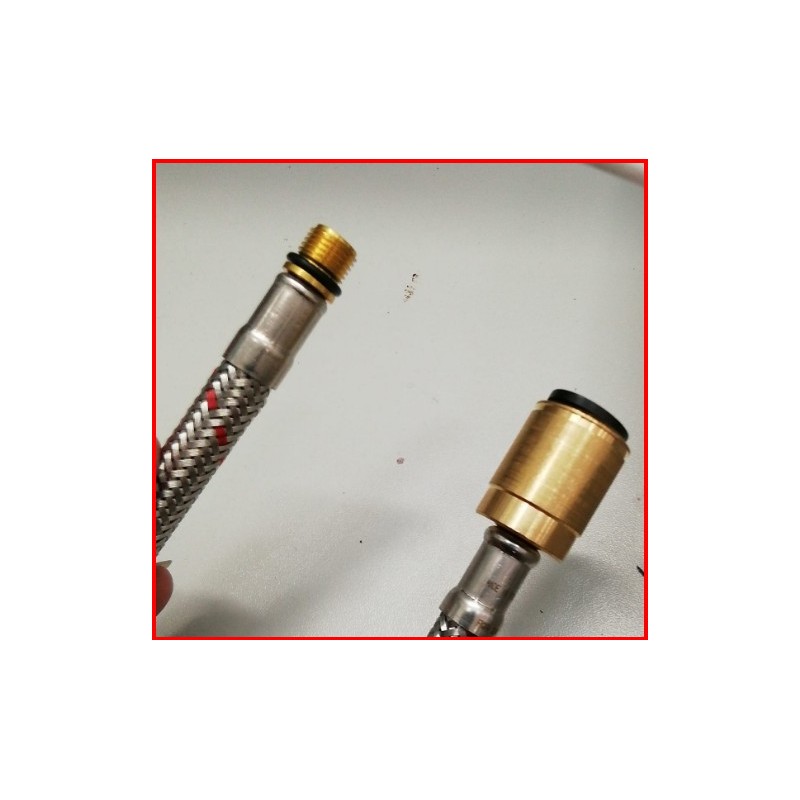 TUBO FLEX PER RUBINETTO DA CM 30 CON INSERTO...