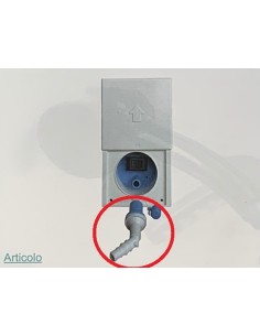 SPINOTTO A PORTAGOMMA DA 10 MM PER DOCCIA ESTERNA