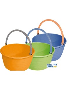 SECCHIO MULTIUSO VINIS CON MANICI IN RESISTENTE PLASTICA
