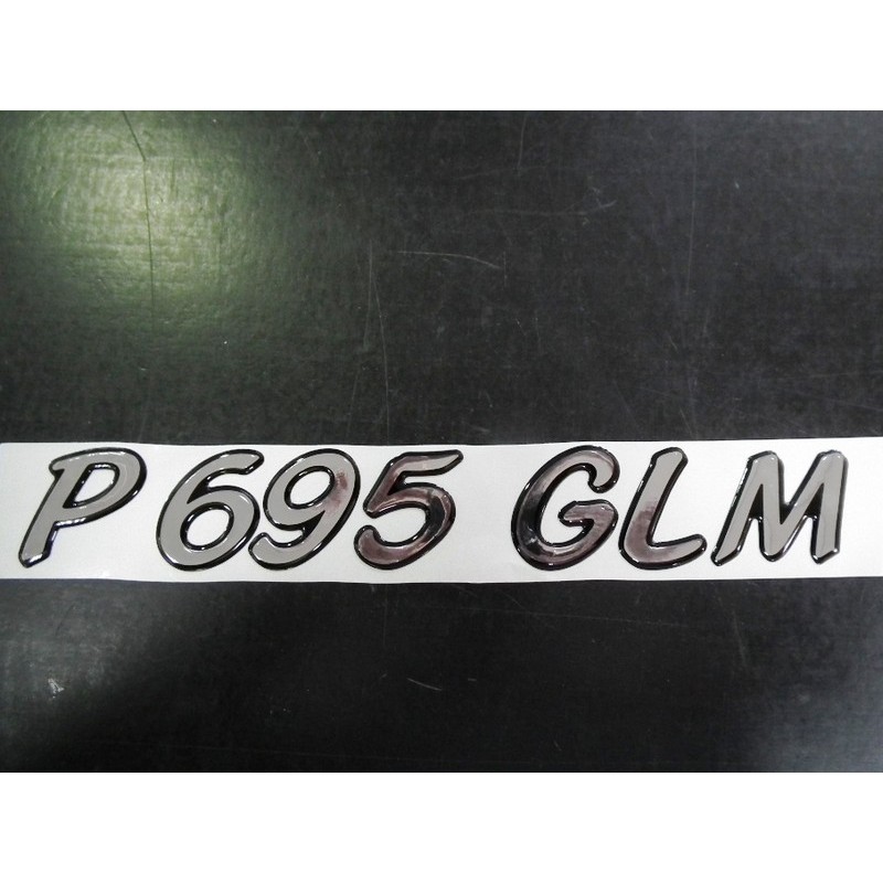 SCRITTA RESINATA PER CAMPER ARCA P695GLM...