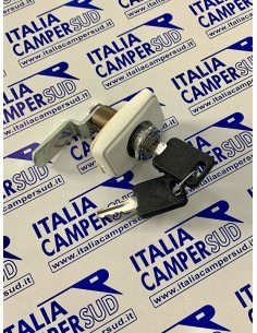 SERRATURA GAVONE RIMOR CON STAFFA 6CM E CORNICE IN...