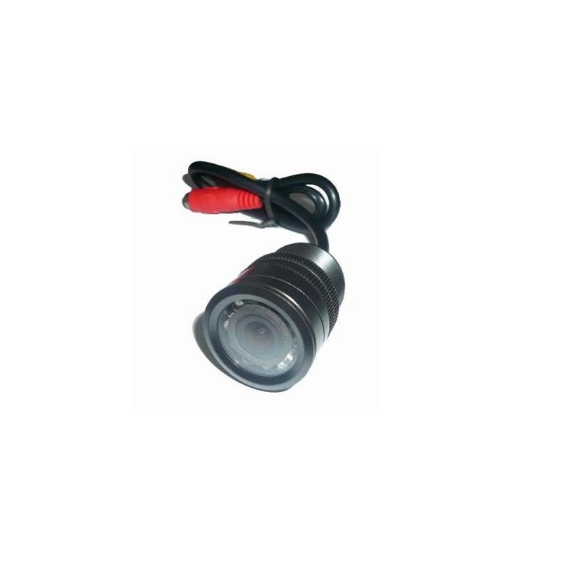 RETROCAMERA AD INFRAROSSO TONDA DA 31 MM 12 VOLTS