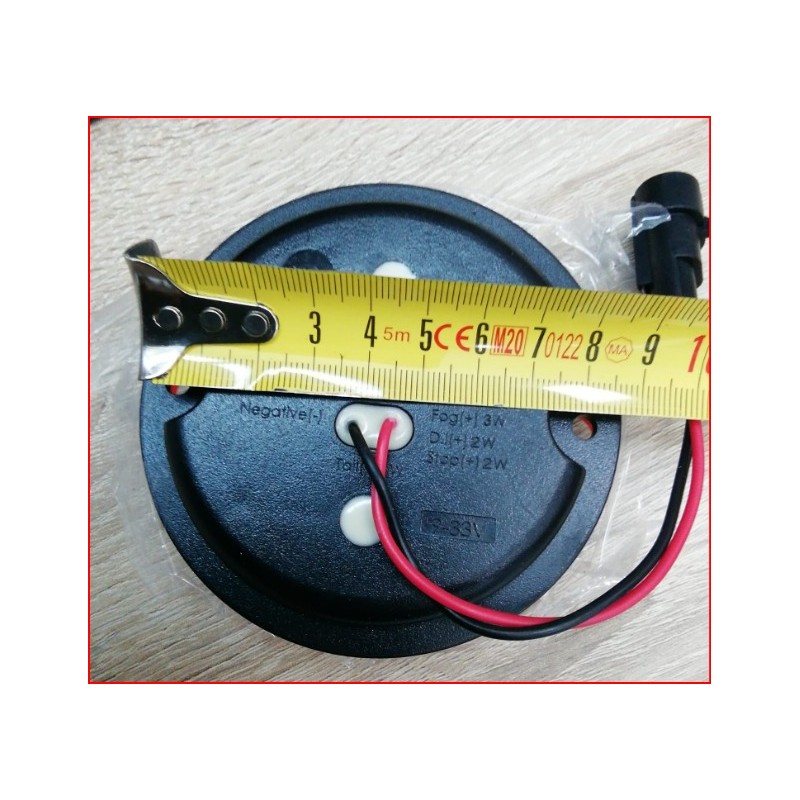 KIT 6 FANALI LED POSTERIORI ROTONDI CON...