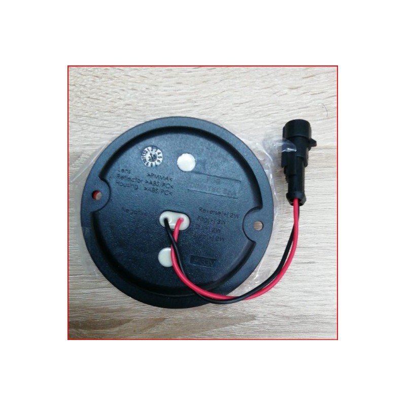 KIT 6 FANALI LED POSTERIORI ROTONDI CON...