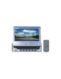 SISTEMA DVD CAR AUDIO CON SINTONIZZATORE TV E SCHERMO DA...