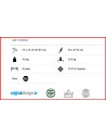 SEDIA RAPTOR BRUNNER NG 2.0 IMBOTTITA 3D CON BRACCIOLI COLORE NERO