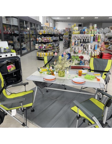 SEDIA RAPTOR BRUNNER CON CHIUSURA AD OMBRELLO VERDE E GRIGIO