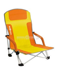 SPIAGGINA BULA PIEGHEVOLE CON SACCA ARANCIO