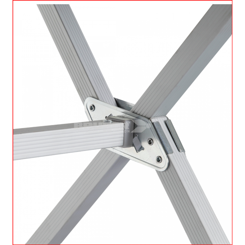 TAVOLO ARROTOLABILE IN ALLUMINIO GAPLESS LEVEL 4