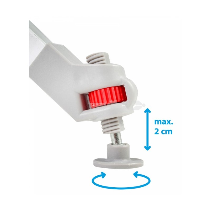 TAVOLO ARROTOLABILE IN ALLUMINIO SILVER 6 CON...