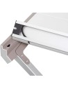 TAVOLO ARROTOLABILE TITANIUM IN ALLUMINIO BREVETTATO AXIA 6 147 X 76 X H72 CM