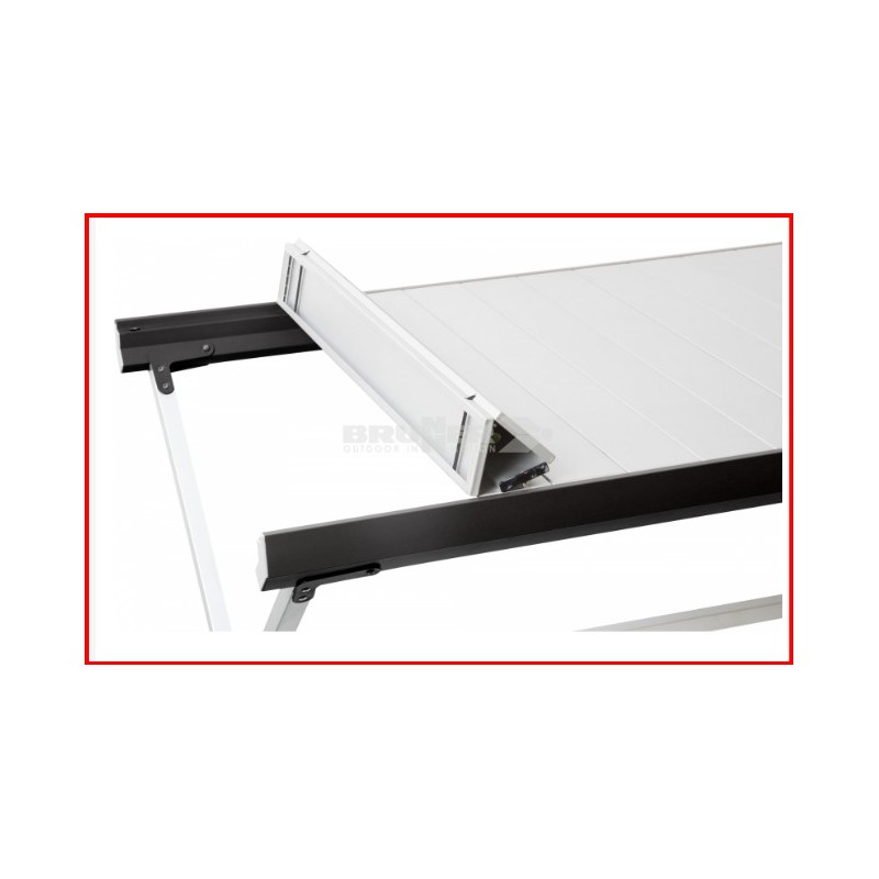 TAVOLO ARROTOLABILE TITANIUM IN ALLUMINIO...