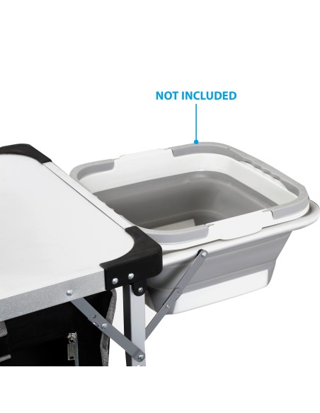 MOBILETTO CUCINA  DA CAMPEGGIO CHUCK BOX NG IN ALLUMINIO