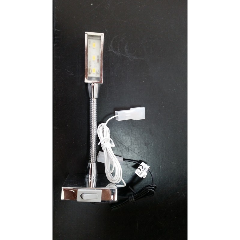FARETTO TRE LED 16 CM CON INTERRUTTORE