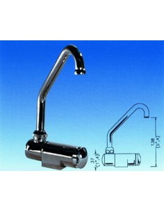 MISCELATORE MONOCOMANDO CON CANNA ABBATTIBILE E GIREVOLE...