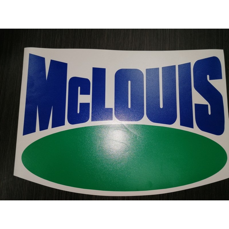 ADESIVO MC LOUIS DIMESIONI CM 47X29
