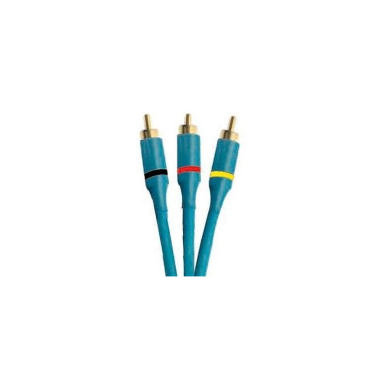 CAVO PROLUNGA 3 RCA AUDIO-VIDEO DA 2 MT...