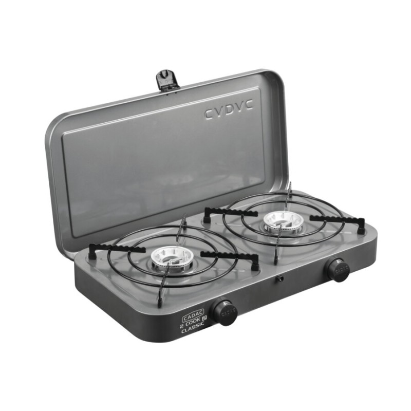 FORNELLO CADAC 2 COOK CON 2 FUOCHI COLORE NERO...