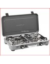 FORNELLO DEVIL 2 COOK CON 2 FUOCHIE 2 PIASTRE COLORE NERO