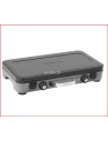 FORNELLO DEVIL 2 COOK CON 2 FUOCHIE 2 PIASTRE COLORE NERO